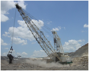 Dragline Bucket Rigging